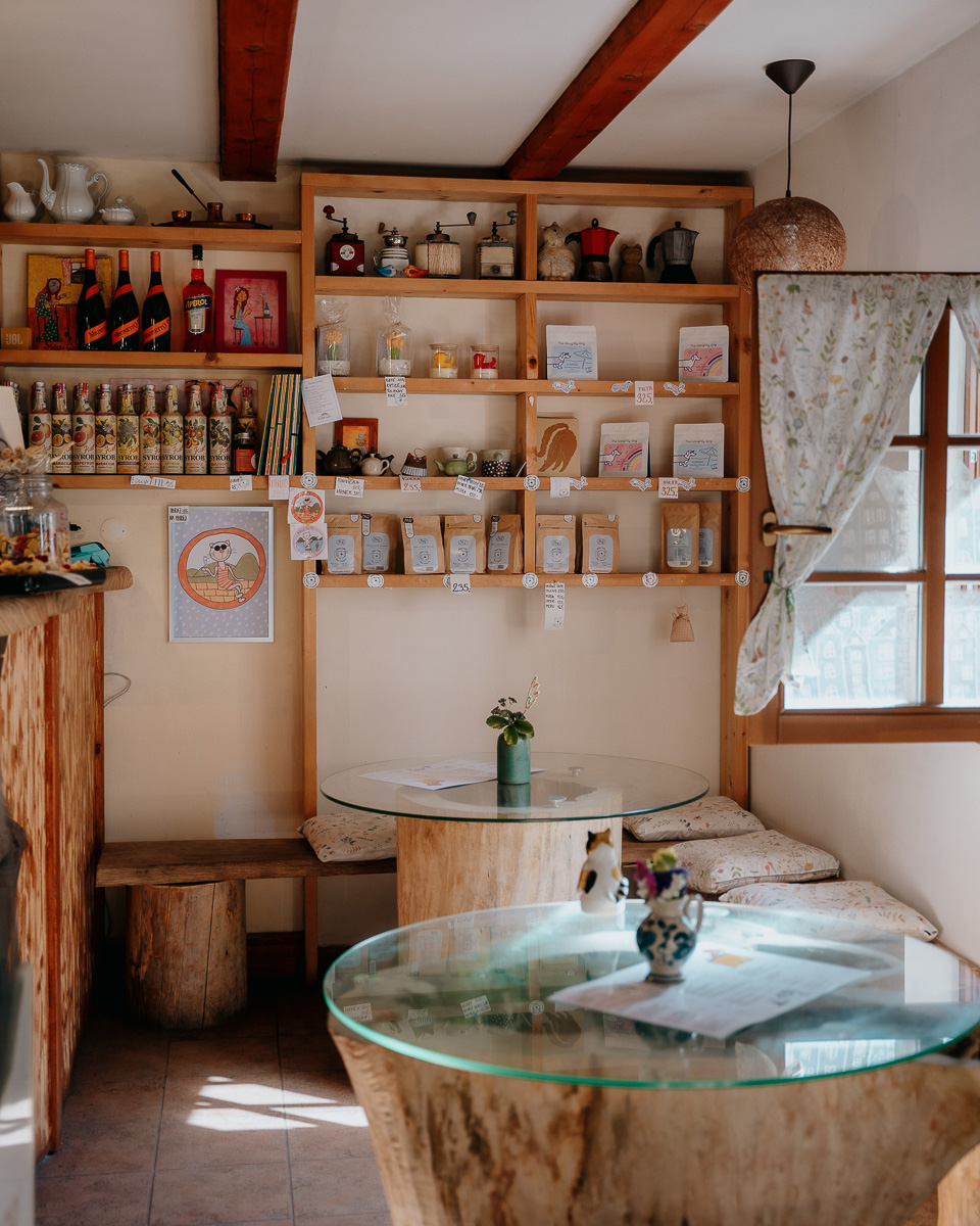 Mnau Cafe kavárna ve Sloupu v Čechách